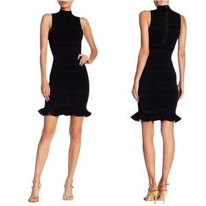 Arc Lena Black Sleeveless Bodycon Sheath Dress M